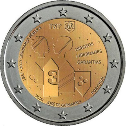 Portugal 2 € 150 Jahre PSP 2017 BNC